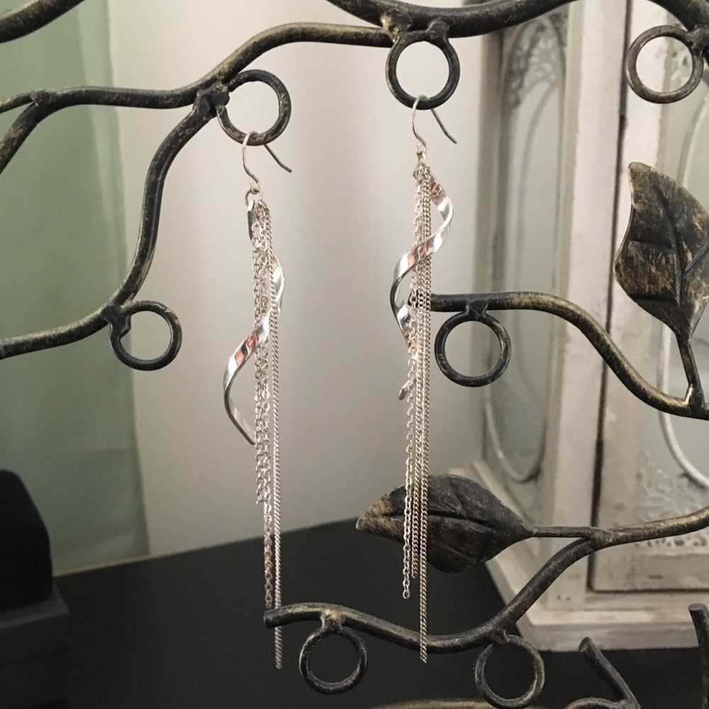 Fashion Jewelry Dangling Spirals Earrings
